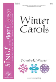Winter Carols SAB choral sheet music cover Thumbnail